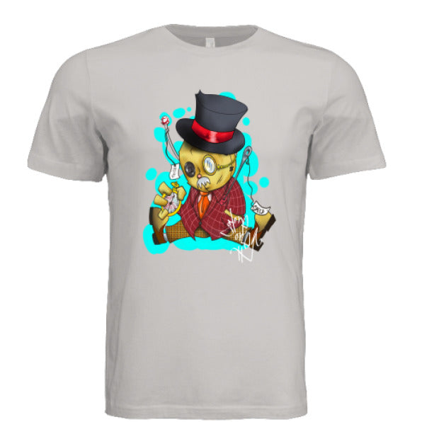 Solid Silver Triblend - FRONT