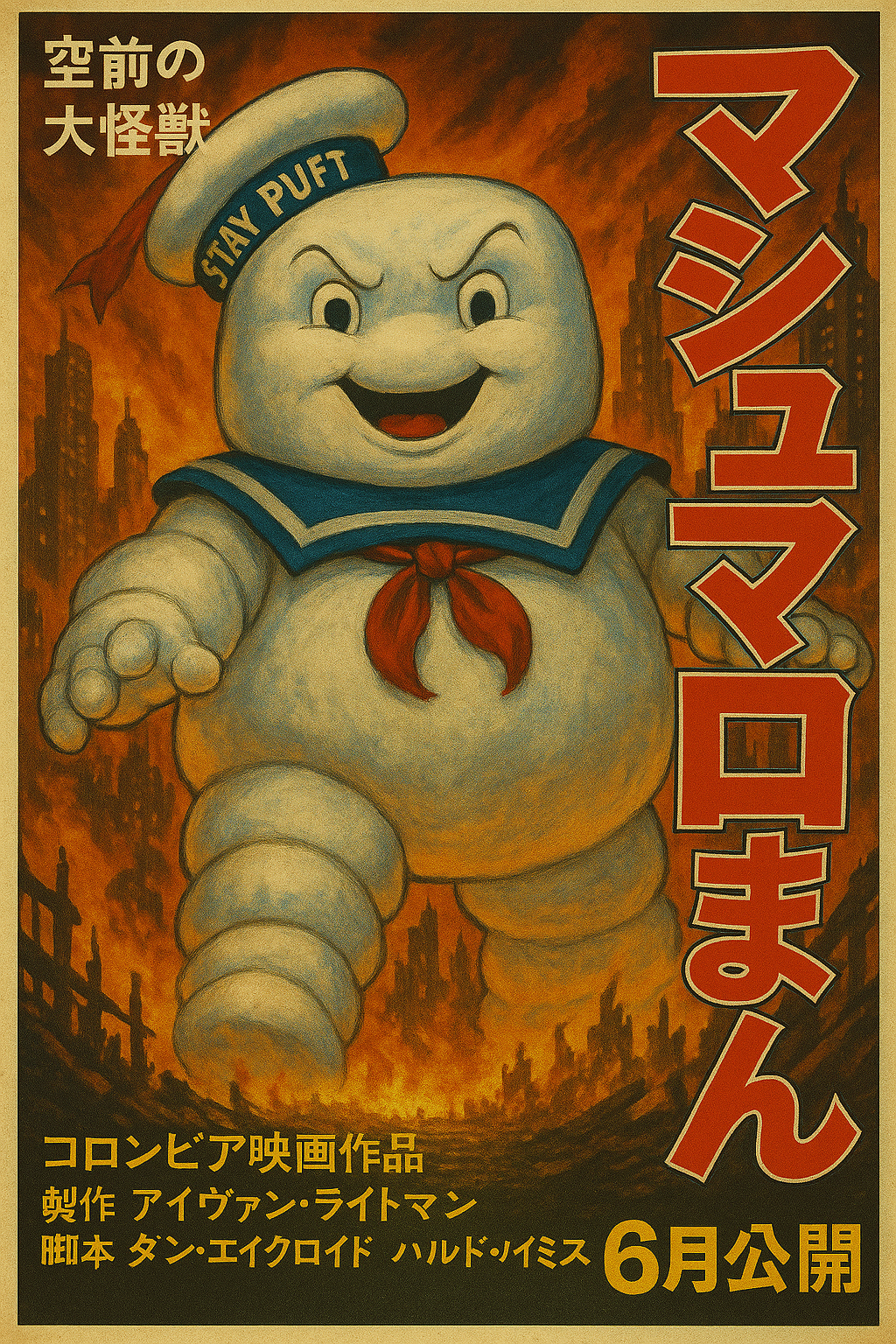 M Kaiju Puff