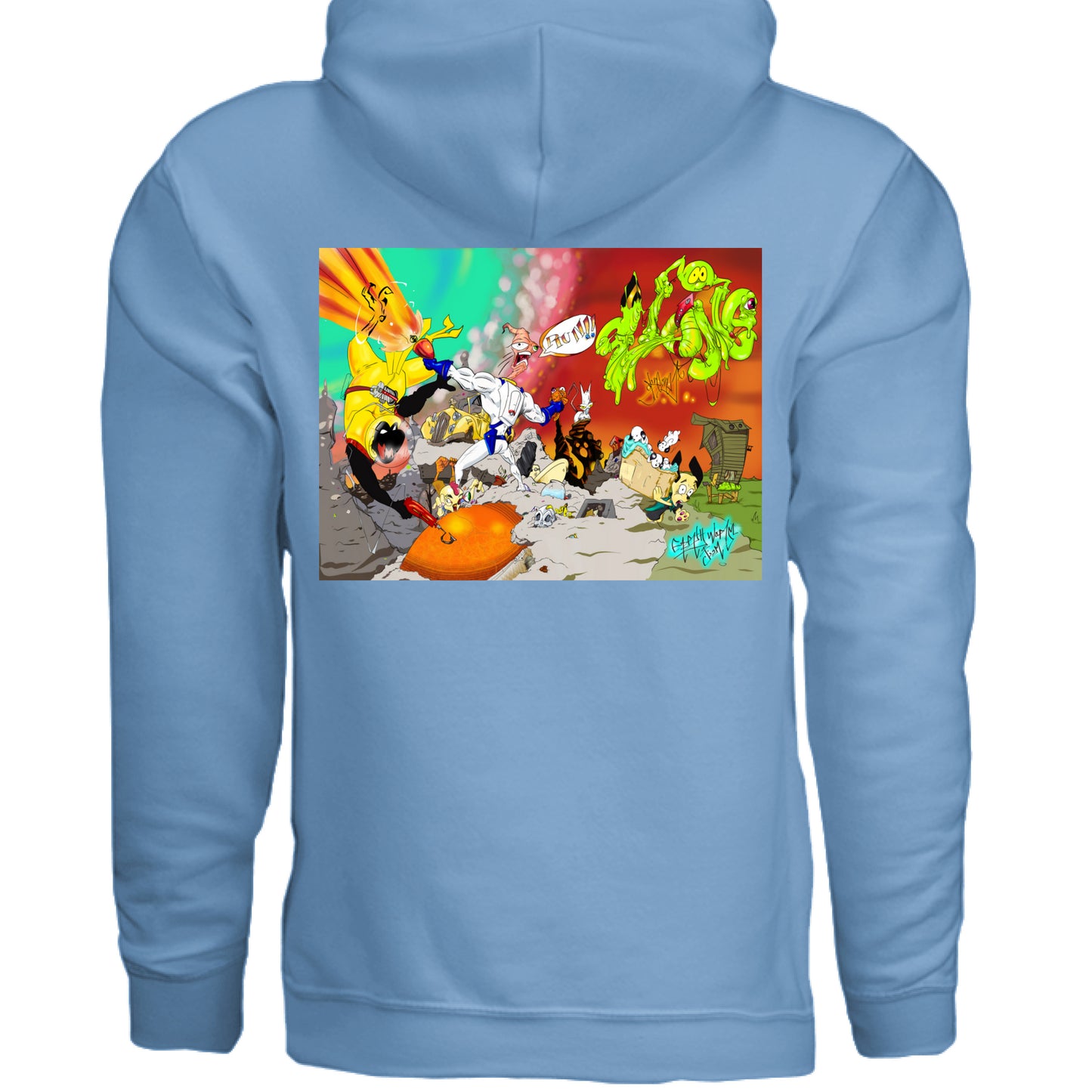 CAROLINA BLUE - BACK