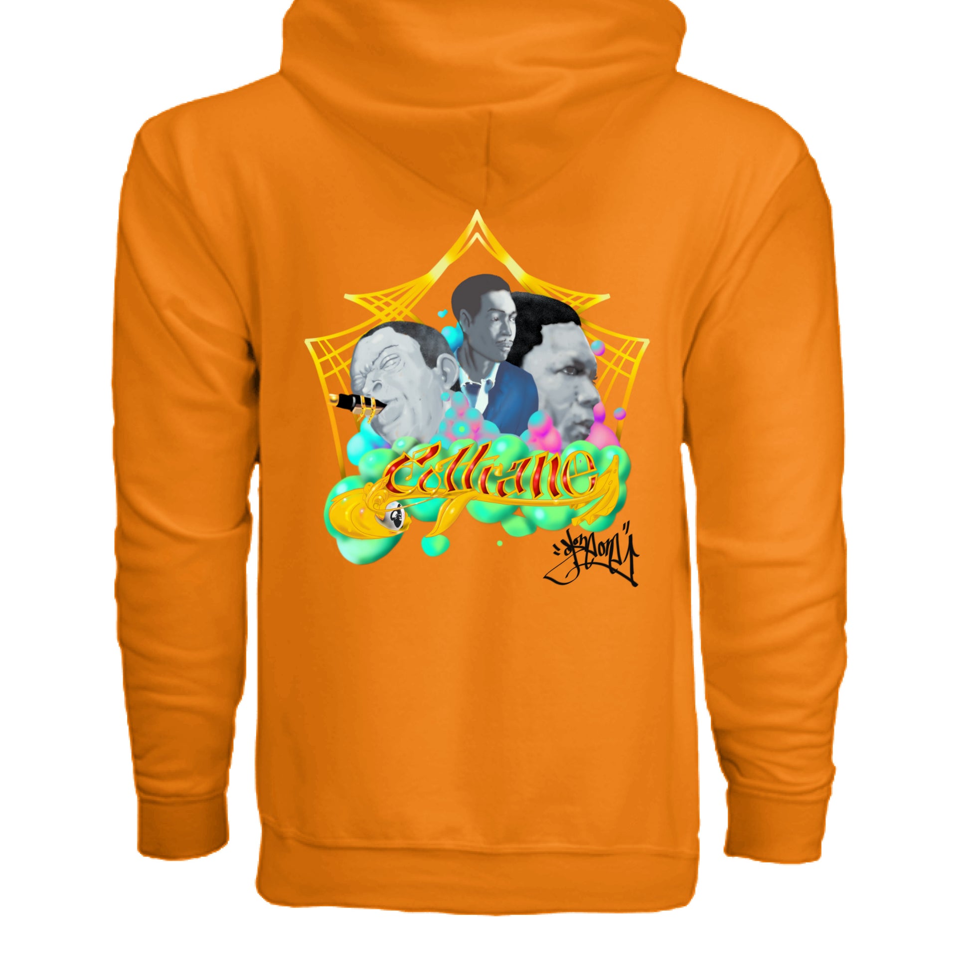 SAFETY ORANGE - BACK