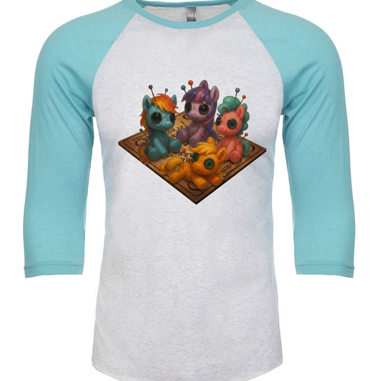 Tahiti Blue/ Heather White - FRONT